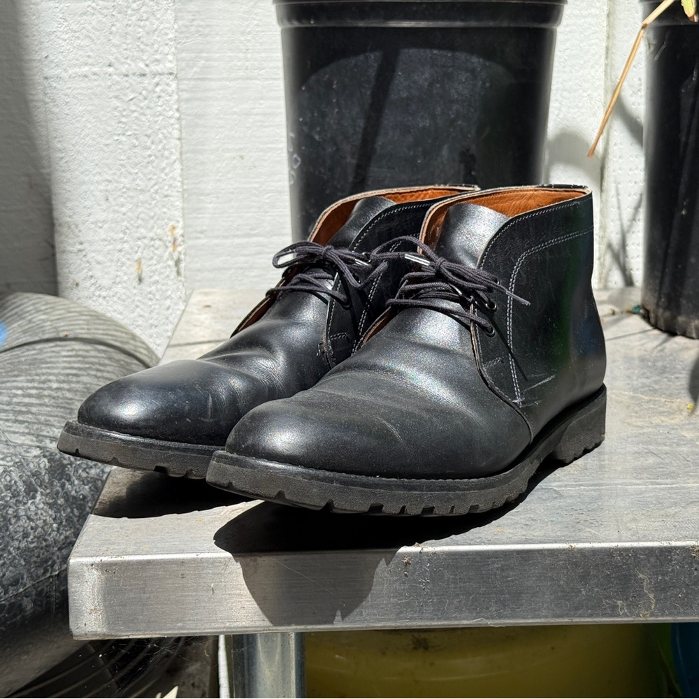 Allen Edmonds Tate Black Chukka Boots - Men Size 11 D